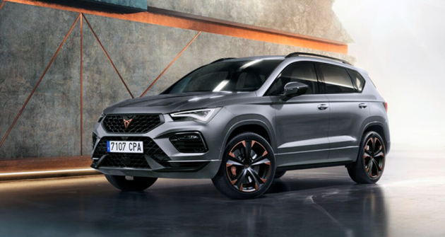 Prvním typem značky Cupra bylo sportovně střižené středně velké SUV Ateca